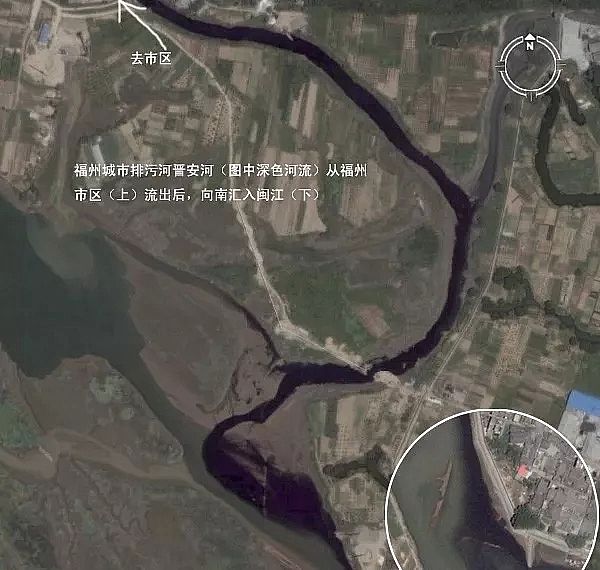 聚合氯化鐵PAFC生產廠家通過 Google Earth,看中國水環境污染!觸目驚心!