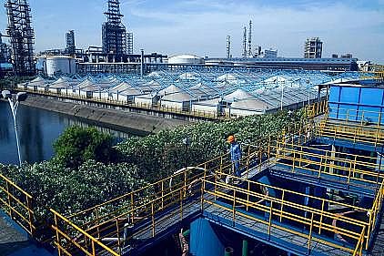 多功能非離子聚丙烯酰胺NPAM廠家浙江鎮海煉化新建煉油第一污水處理場全面投運