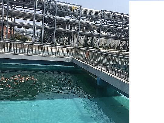 高品質噴霧干燥聚合硫酸鐵SPFS廠家全球第一個嵌入式污水處理廠——恒力石化污水廠