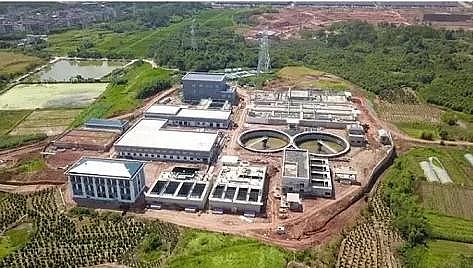 上等椰殼活性炭廠家全國首座高濃度光伏廢水再生利用的工業污水處理廠通水試運行