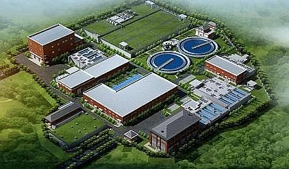 上等椰殼活性炭廠家全國首座高濃度光伏廢水再生利用的工業污水處理廠通水試運行