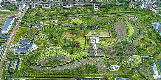 精良生物火山巖濾料生產廠家高污染工業廢水及生活污水處理+濕地公園+光伏發電!這座污水廠獲國家優質工程獎