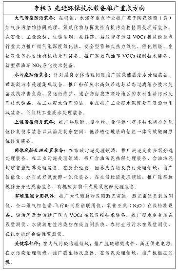 全新鵝卵石濾料生產廠家設備商重大利好!《環保裝備制造業高質量發展行動計劃》發布